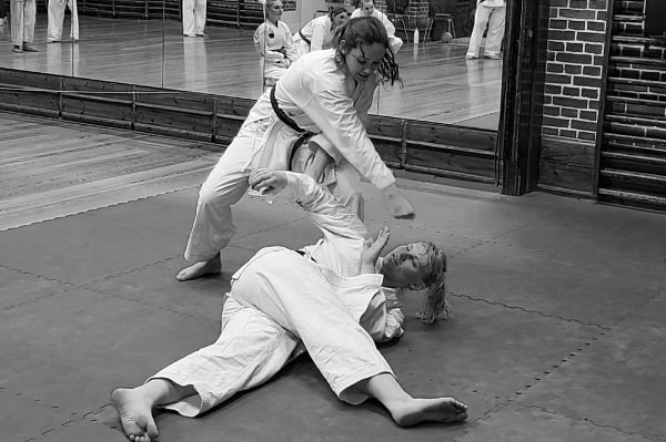I Goju-Ryu er træningen sammensat af basistræning, hvor de forskellige teknikker trænes enkeltvis eller i serier