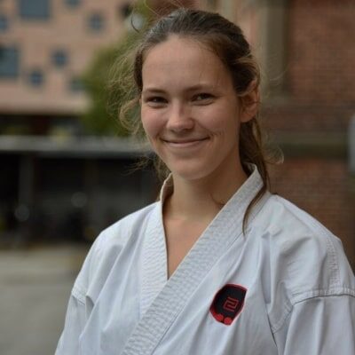 Sarah Johanne Gade Clausen cheftræner i Aarhus Karateklub